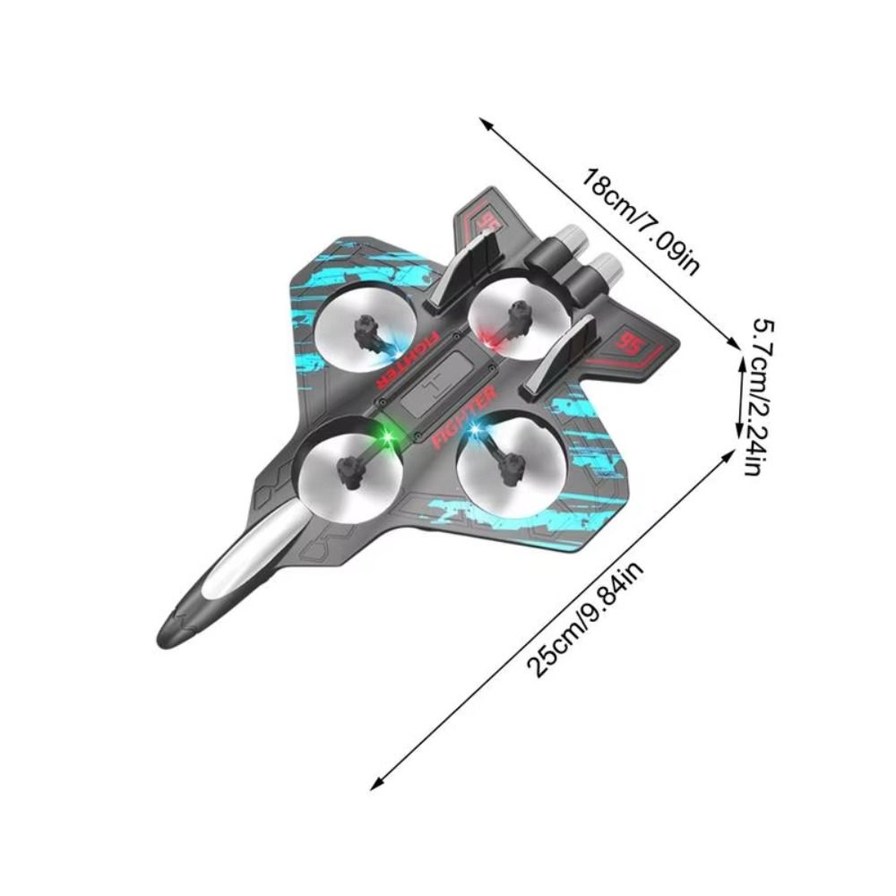 EPP Foam Remote Control Foam Fighter Gravity Sensing RC Hobby Jet Plane  Boys Baby Girls