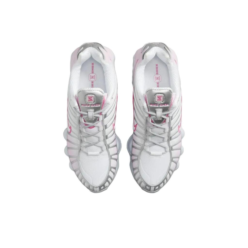 Nike Shox TL Metallic Platinum Pink Foam Women Sneakers White Pinksicle HV2520-001