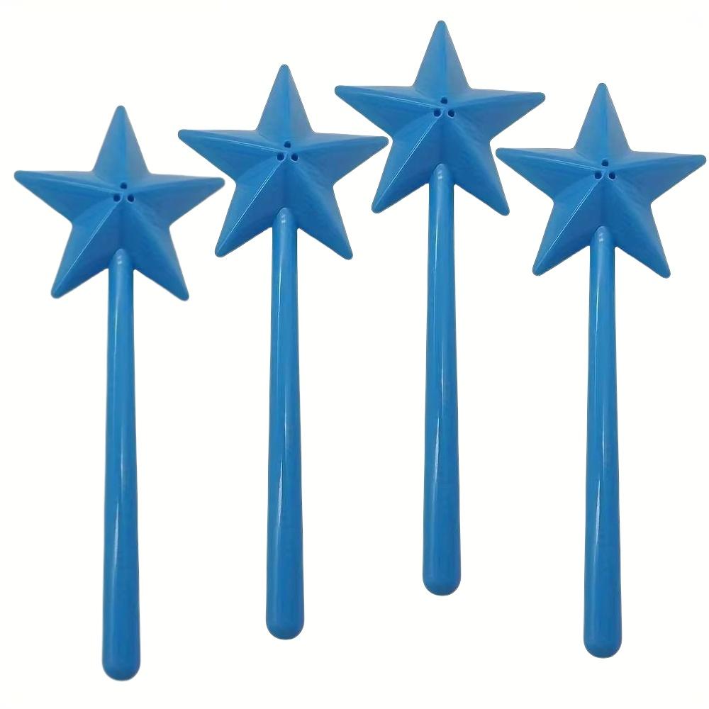 Refillable Magical Star Wand Portable Salt Pepper Spice Dispenser Shakers Set Kitchen Cooking BBQ Supplies Halloween Party Gifts