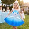 Girls Costume Dress for Dress-Up Role Play and Cosplay, Fancy Outfit for Halloween Birthday and Stage Play