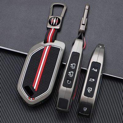 Boîtier de clé de voiture en alliage de zinc à 5/6/8/9 boutons pour Kia EV9 Picanto Sorento MQ4 Carnival KA4 Morning K5 Carens 2024 Porte-clés à distance