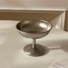 Stainless Steel Dessert Cup Cream Bowl Retro Ice