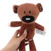 29cm Teddy Bear Plush Toy Movie Stuffed Animals Cute Coffee Bear Baby Stuffed Doll Mini Pillow Decor Soft Children Birthday Gift