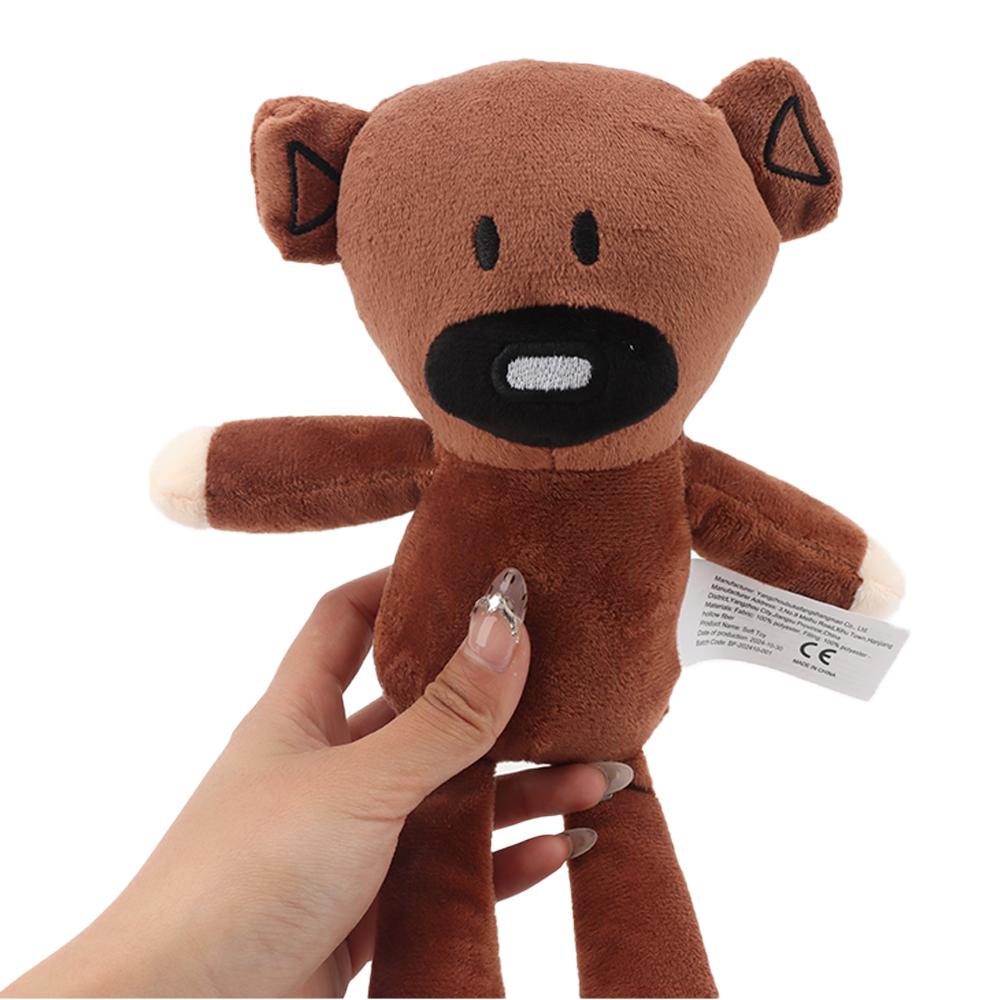 29cm Teddy Bear Plush Toy Movie Stuffed Animals Cute Coffee Bear Baby Stuffed Doll Mini Pillow Decor Soft Children Birthday Gift