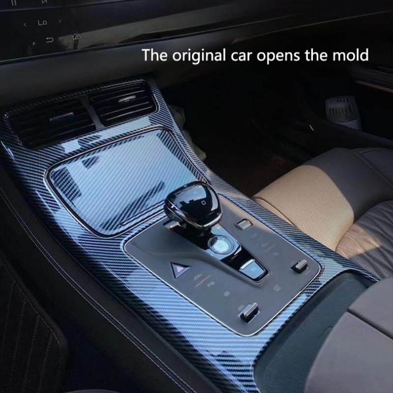 1Pcs Protective Pad For Atto3 Han Tang Song Plus Central Control Panel Button Key Sticker Interior Console Accessories Trim
