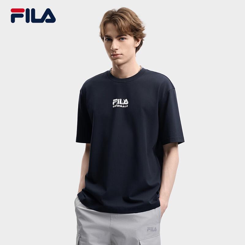 FILA Men s Knit Short Sleeve T-Shirt L