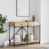 Vidaxl Console Table, Sonoma Oak, 100X39X78.5 Cm