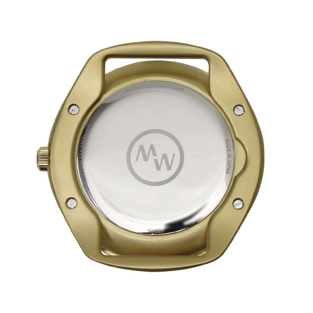MASTER WORKS Quattro 003 Hergestellt in Quarz Lederarmband MW06YB-ECLBO8 Herrenuhr, Japan, Uhrwerk, 39mm,