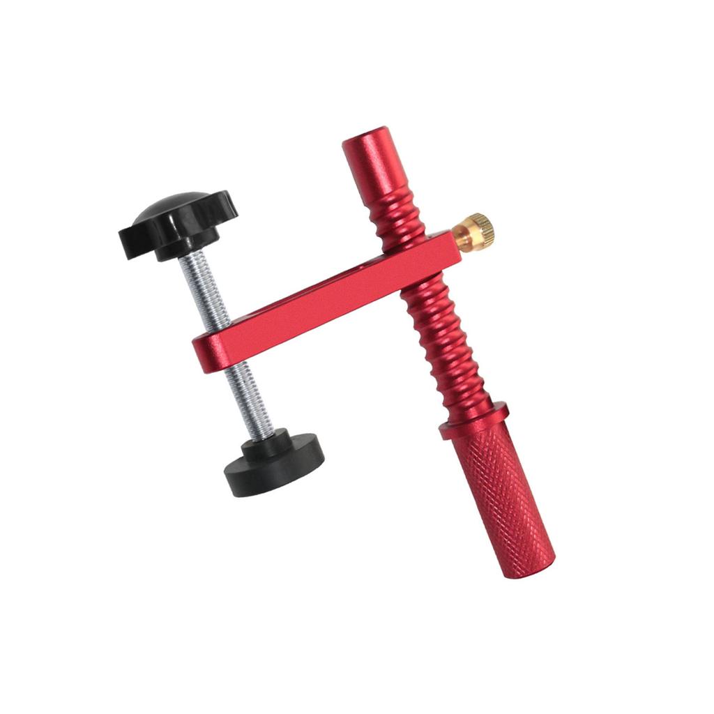 Adjustable MFT Bench Dog Clamp 19/20mm Aluminum Hold Down Table Clamps Metal Bench Dog Hole Clamp for Woodworking