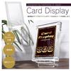 kashiwise Magnetic Card Display, 3-Layer/2-Layer Switchable Acrylic Frame, UV Protection (Clear Stand Included)