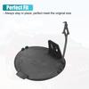 Rear Bumper Tow Hook Cover Towing Eye Cap Single  for Jeep Cherokee 14-18