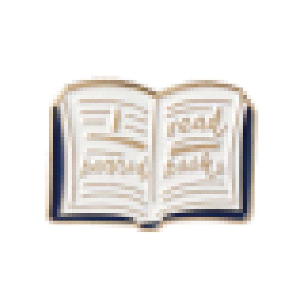 Book Enamel Pin Magic Book Magic Ball Roll Of Paper Reading Badges Literary Lapel Badges