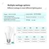 12PCS 3W 6W 9W 12W 15W 20W LED Light Bulb 110V B22 E27 E14 Base Super Bright LED Bulbs Easy To Install and Durable