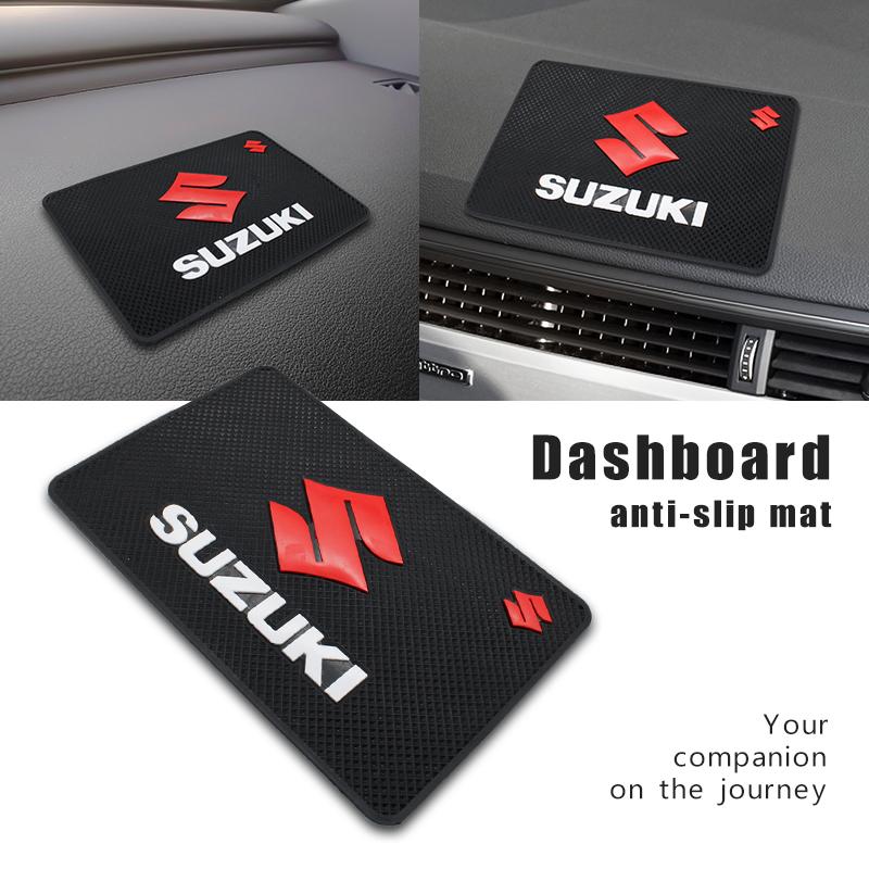 Car Non Slip Mat Sticky Anti PVC For Suzuki JIMNY Grand vitara Sx4 swift Alto Auto Dashboard Phone Sunglasses Holder Pads