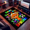 Custom personalization Sprunki themed Print Area Rug - Soft, Washable Non-Slip Indoor Mat,Living Room,Home&Office Decorative Rug
