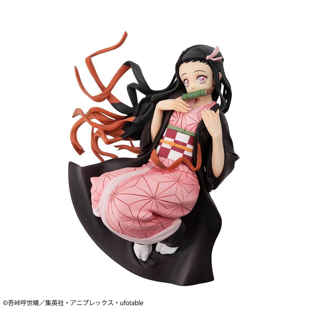 MegaHouse G.E.M. Series Demon Slayer: Kimetsu No Yaiba Palm-Sized Nezuko-chan One More, Approximately 120mm PVC Pre-painted Complete Figure MH83027