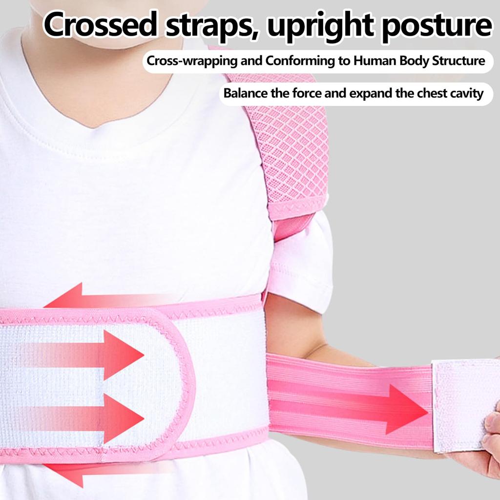 Adjustable Kids Posture Corrector Back Support Belt Orthopedic Corset For Spine Lumbar Shoulder Braces Health