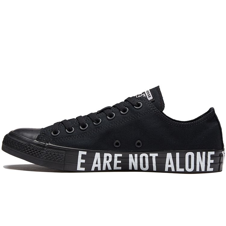 

Converse Chuck Taylor All Star OX Удобные Модные Низкие Кеды из Канваса Унисекс Кроссовки Черные Белые 165382C