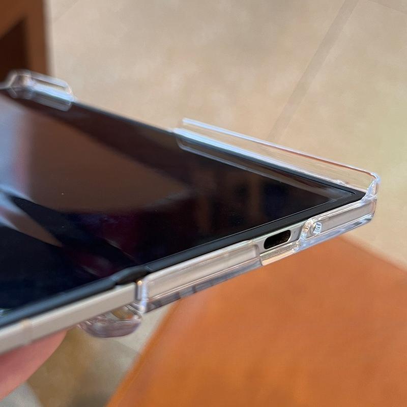 Suitable for Samsung Zfold7 Mobile Phone Case 6 Magnetic Suction Double Sided Central Shaft Anti Fall Business Advanced Extraordinary Leather Pattern