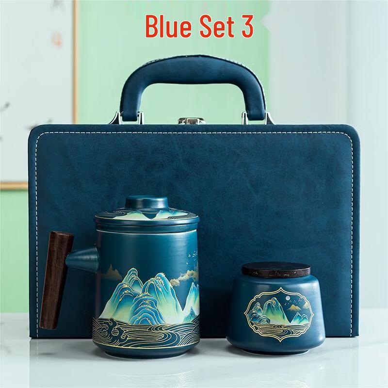 

Qianxing Ceramic Tea Infuser Mug Set