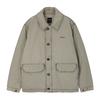 Nau Garment-Dyed Padded Jumper Dark Beige