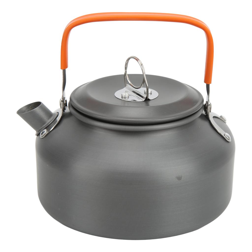 11 Piece Set Camping Cooking Set Multilayer Portable Camping Cookware Set with Teakettle Frying Pan for 2 To 3 People