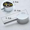 Replacement Faucet Handle Bathroon Kitchen Basin Faucet Handle 35/40mm Valve Lever Zinc Alloy Quick Opening Tap Handle Accessory