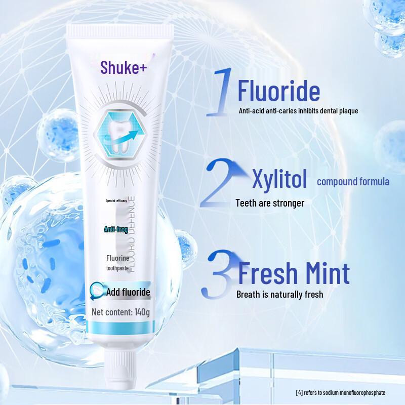 Shuke+ Specialized Anti-Cavity & Gum Care Toothpaste 140g
