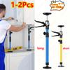 Labor-Saving Telescopic Support Rods Jack Bar Drywall Door Lift Support Construction Tool for Cabinet Porches Stairs Deck