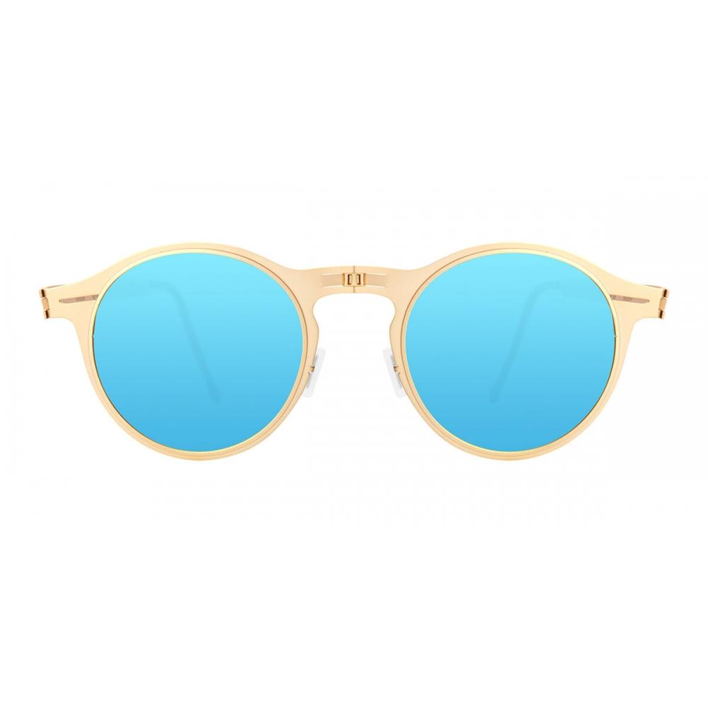 

ROAV Galaxy 1003 Balto Складные Золотые Поляризационные Солнцезащитные Очки Унисекс 14.63 51-21-145