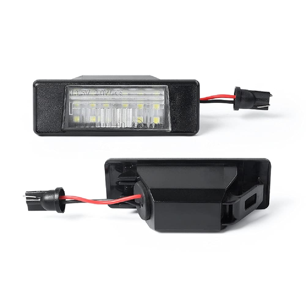 Nissan LED License Lamp License Plate Light 18LED 6500K Super White License Plate Light