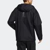 adidas X Transformers Co-Branded Solid Color Sports Long Sleeve Hooded Jacket Men Outerwear Black HM7464
