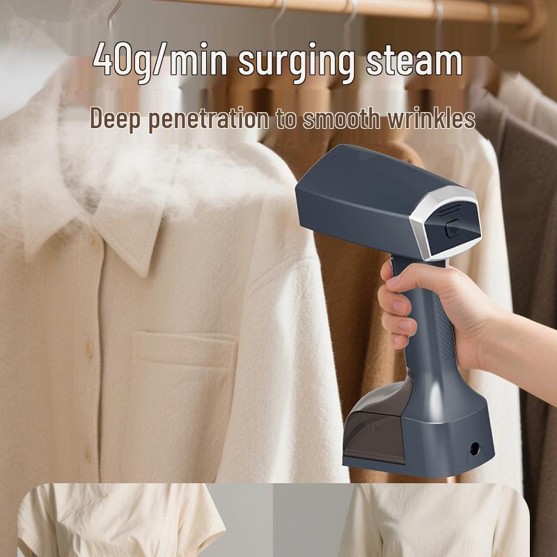 Dual-Function Handheld Garment Steamer & Iron