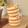 15CM Süßes Kuchenkatzen-Stofftier Kawaii Weiches Kuscheltier Kissen Anime-Charakter Plüschtier Puppe Für Kinder Geburtstagsgeschenk Heimdekoration