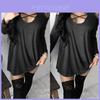 Fashion Summer Womens Sexy Off Shoulder Bandage Blouse Long Shirt Sleeve Tops