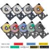5 Packungen 12mm Etiketten XR12WE XR-12GN XR-12X XR-12YW Kompatibel für Casio EZ Etikettendrucker KL-100 KL-60SR KL120 EZ Etikettendruckerband