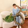 Simulated Snake Fake Snake Plush Toy Whole Cup Spoof Spotted Boa Constrictor Doll Children's Props