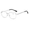 Reading Glasses Men Metal Rectangular Corrective Eyewear Frame Vintage Women Unisex Eyewear Optical Spectacles Male Goggle +1.00