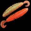 Double Colors Artificial Fishing Worms 7.5cm/10cm Size Jig Fishing Lures  For Carp Fishing