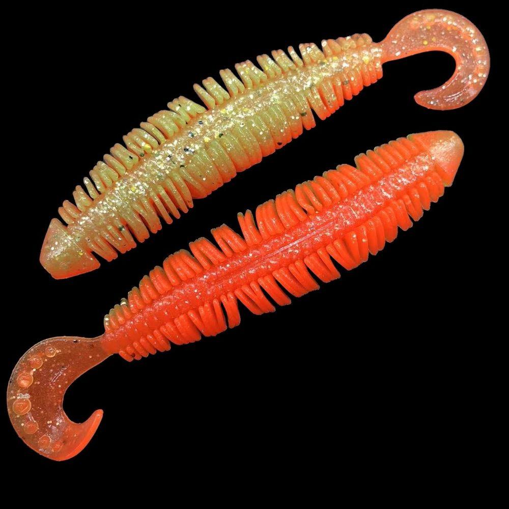 Double Colors Artificial Fishing Worms 7.5cm/10cm Size Jig Fishing Lures  For Carp Fishing