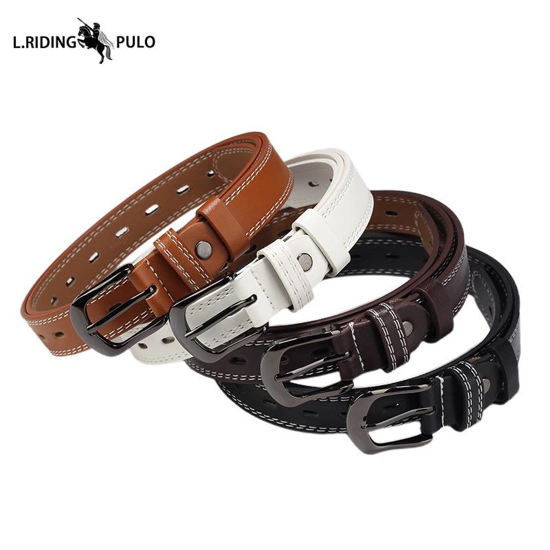 Ceinture de mode haut de gamme pour femmes, ceinture simple pour les déplacements et polyvalente pour la décoration de robe