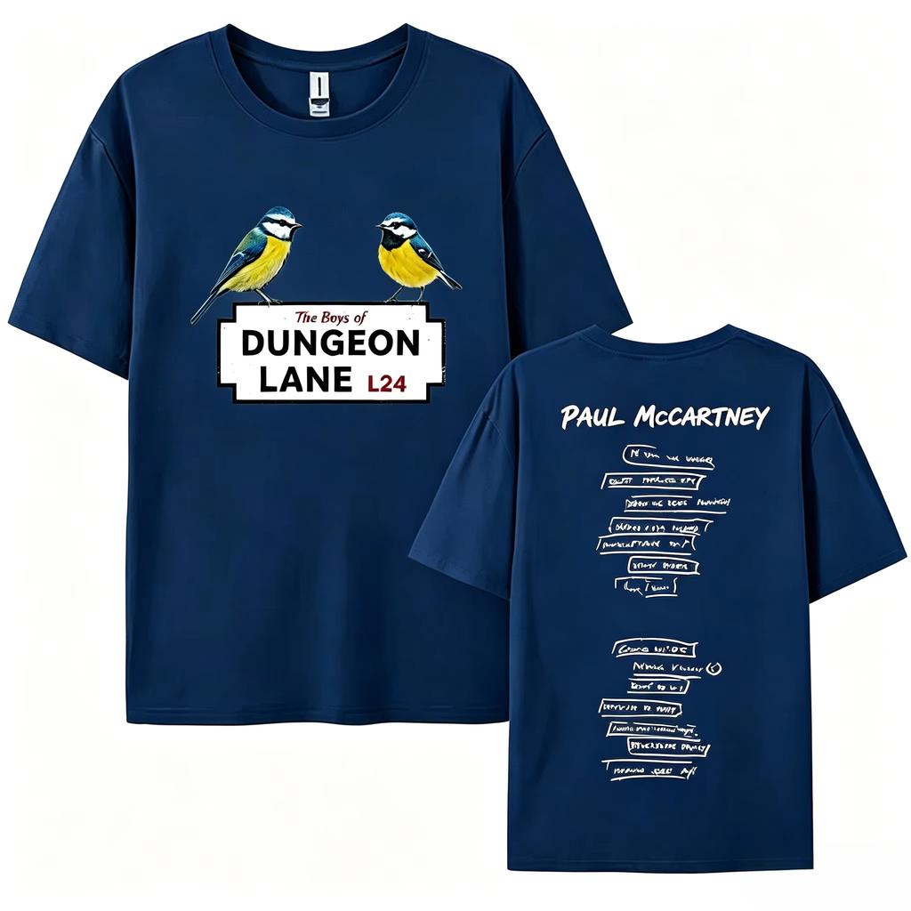 The Boys Of Dungeon Lane Paul Mccartney Tshirt 2026 New Album Tee Unisex Cotton Short Sleeve Streetwear Unisexs Tshirt