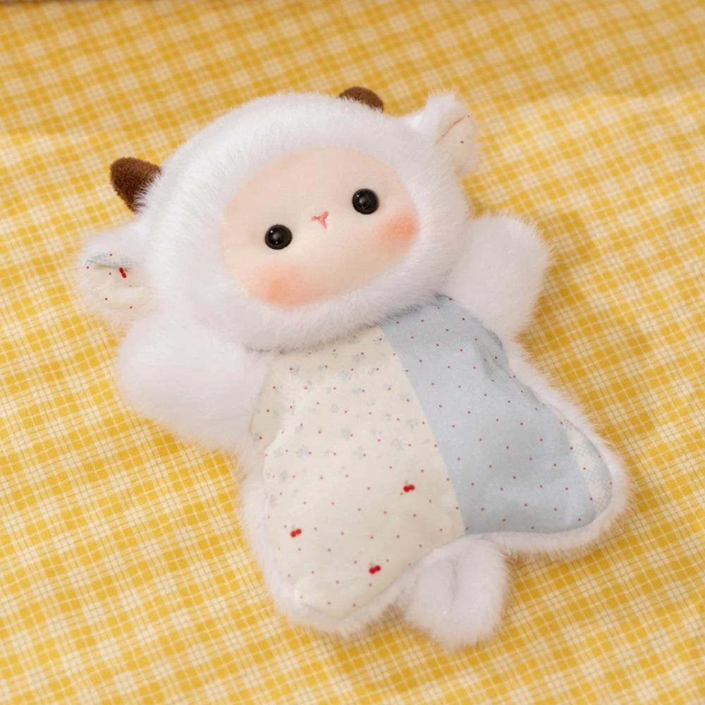 Soft Cute Animal Plush Toy Fluffy Texture Decompression Stuffed Animals  Stress Relieving