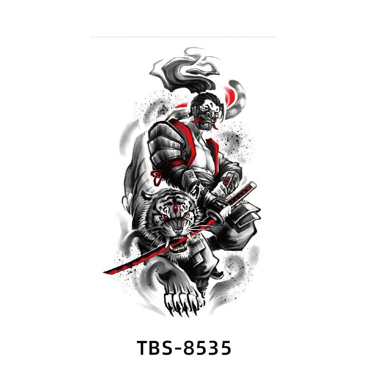 

Реалистичные наклейки-татуировки с изображением тотема животного: Дракон, Феникс, Тигр, Волк 120*190mm