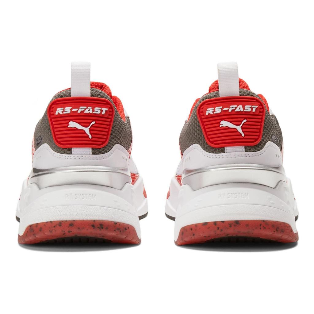Puma Scuderia Ferrari X RS-Fast White Rosso Corsa Unisex Sneakers Smoked-Pearl 307161-02