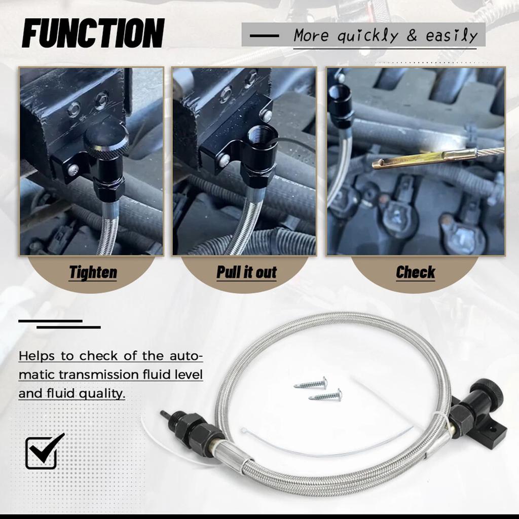Transmission Dipsticks Tube Tool Kit 22200 for Ford F150 with 6R80 10R80 4R70E 4R75E Transmissions 2010-2017 F150 F 150 Trucks