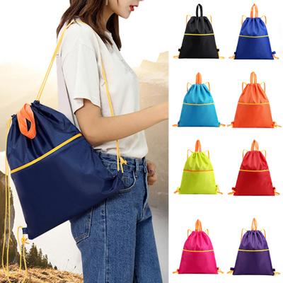 Zaino da Palestra Impermeabile con Coulisse Borsa Portaoggetti con Spallacci Grande Capacità Zaino Sportivo per Viaggio Escursionismo Campeggio