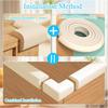1Roll Baby Safety Table Corner Protector Strip with 4 Self Adhesive Corner Guards Soft NBR Foam Baby Proofing Edge Corner Guards