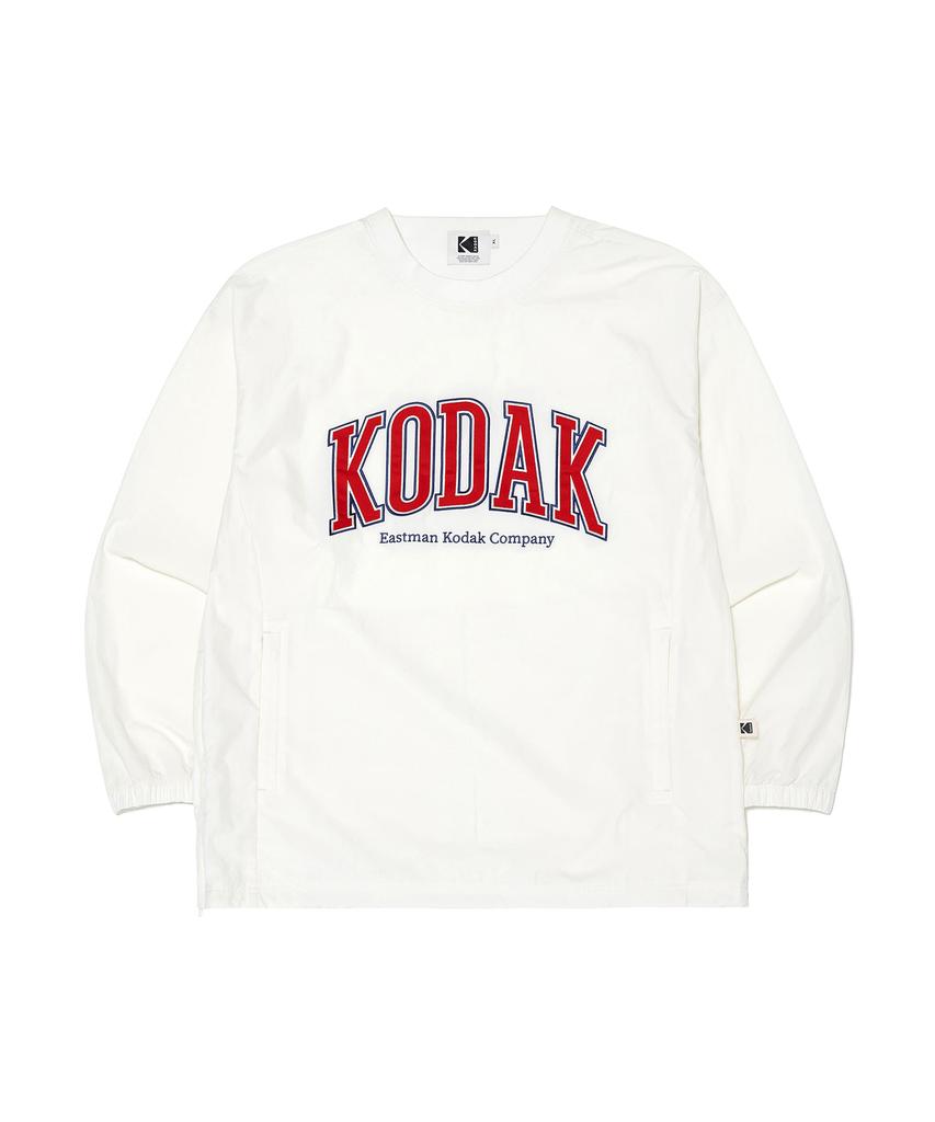 KODAK Essential Wording Logo Piste Sweatshirt White