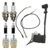 Replacement Ignition Coil Module Spark Plug for 2500 25cc Parts Oil Filter Fuel Filter Chainsaw Spares Garden Power Tools Parts